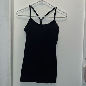 Lululemon Black Athletic Tank Top